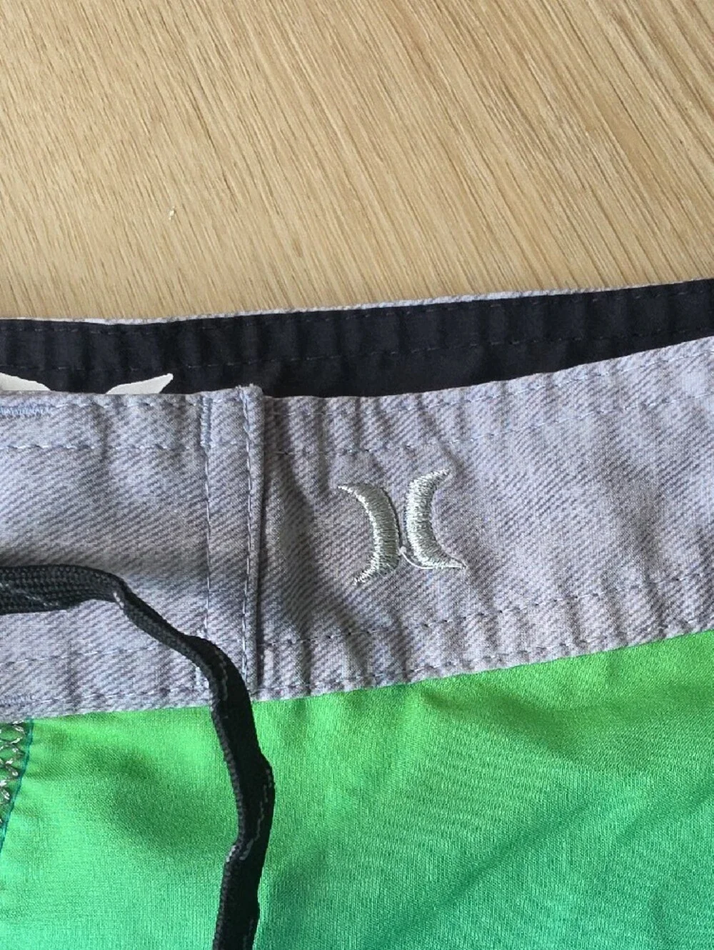 Hurley Men’s Green and Blue Gradient Board Shorts